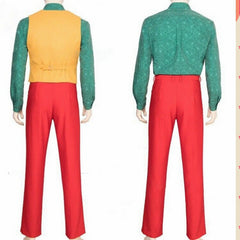 JOKER Joaquin Phoenix DC Movie Cosplay Costume Halloween Performance Suit Full Body - Halloweez