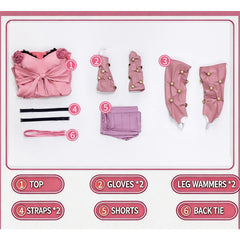JoJo's Bizarre Adventure Steel Ball Run Lucy Steel Cosplay Costume, Complete Lucy Steel Outfit - Halloweez