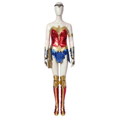 Halloweez Wonder Woman Diana Prince Cosplay Jumpsuit for Women - Perfect Halloween Costume