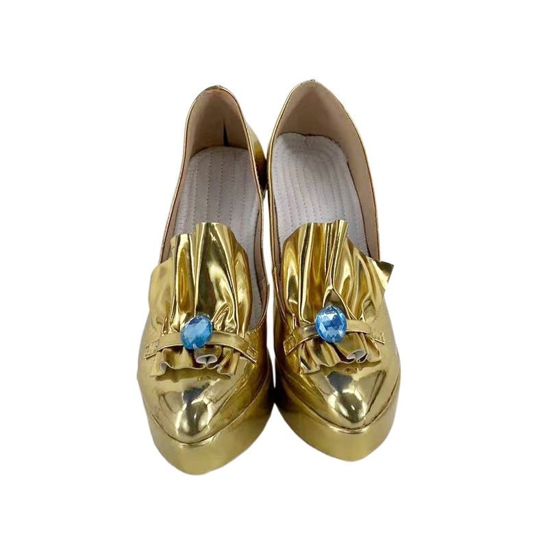 1505 Identity V Red Queen Marie Antoinette Cosplay Shoes for Performance - Halloweez