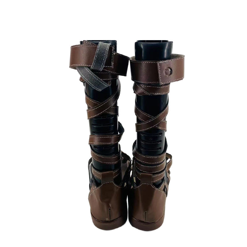 1083 The Legend of Zelda: Tears of the Kingdom Link Cosplay Shoes for Anime Expo - Halloweez