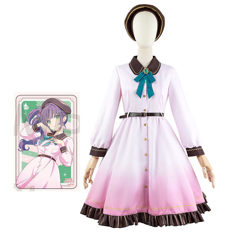 Renozora Girls Academy Hinoshita Kahho Otomune Kozue Anniversary 2D Anime Costume Set - Cosplay Outfit - Halloweez