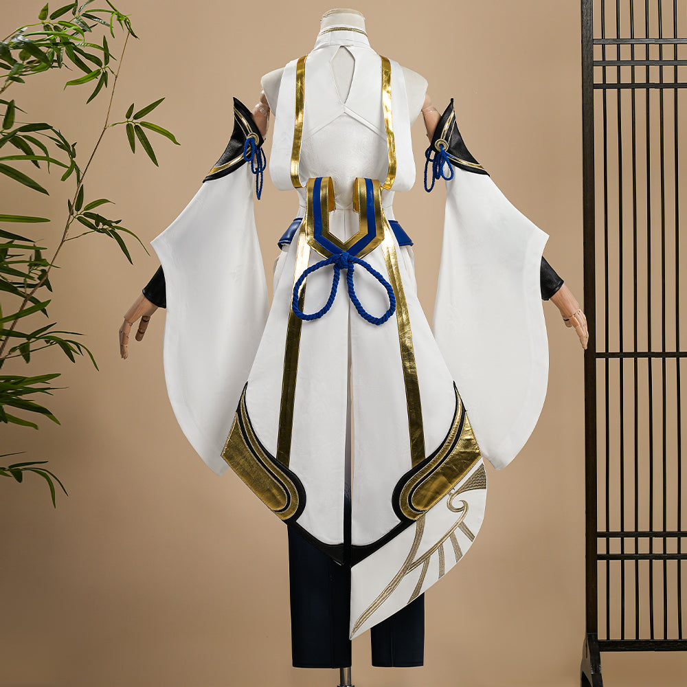 Honor of Kings Shangguan Waner Original Skin Cosplay Full Set, Customizable Shoes - Halloweez