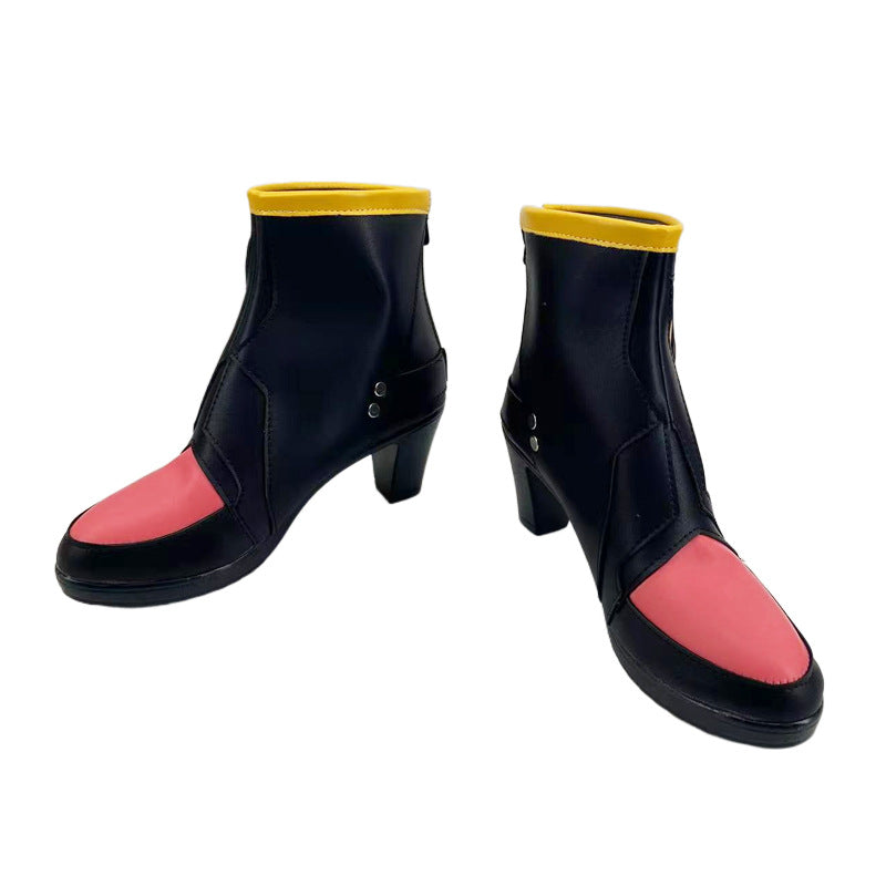 Soul Weapon Academy Laila Cos Shoes 2D Anime Exhibition Performance Shoes - Halloweez