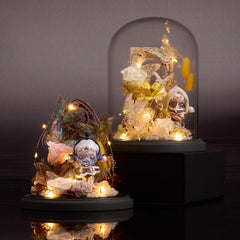 Halloweez Preserved Flower Bubble Mart Gift - Timeless Beauty for Festive Celebrations