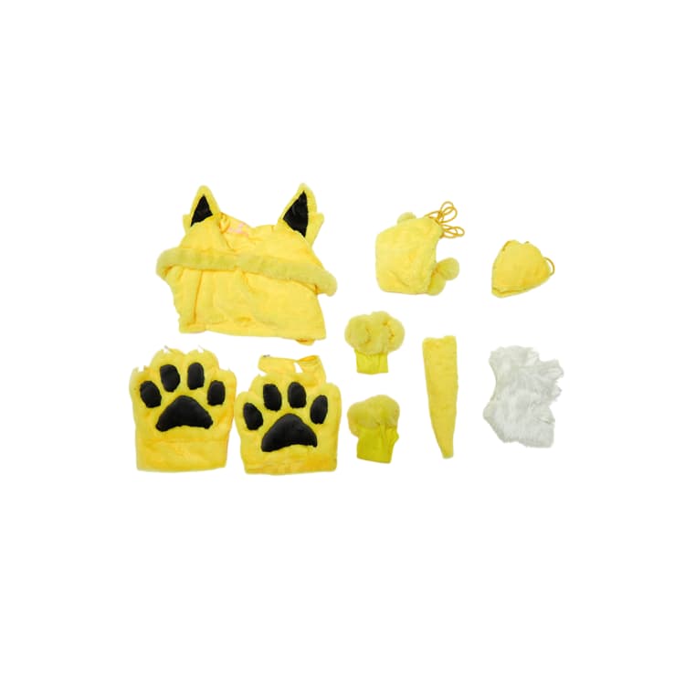 Official Jolteon Plush Paw Cosplay Costume Set for Anime Conventions - Halloweez