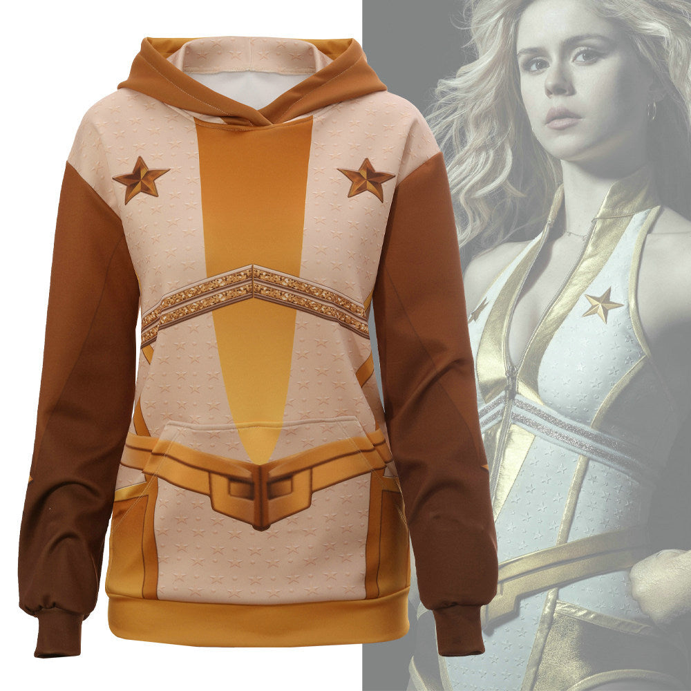 The Boys Cosplay Costume Homelander The Deep Starlight Hoodie for TV Show Fans - Halloweez
