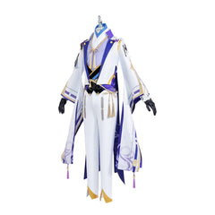 Halloweez Genshin Impact Ayato Cosplay Costume for Men, Unique Anime Halloween Outfit