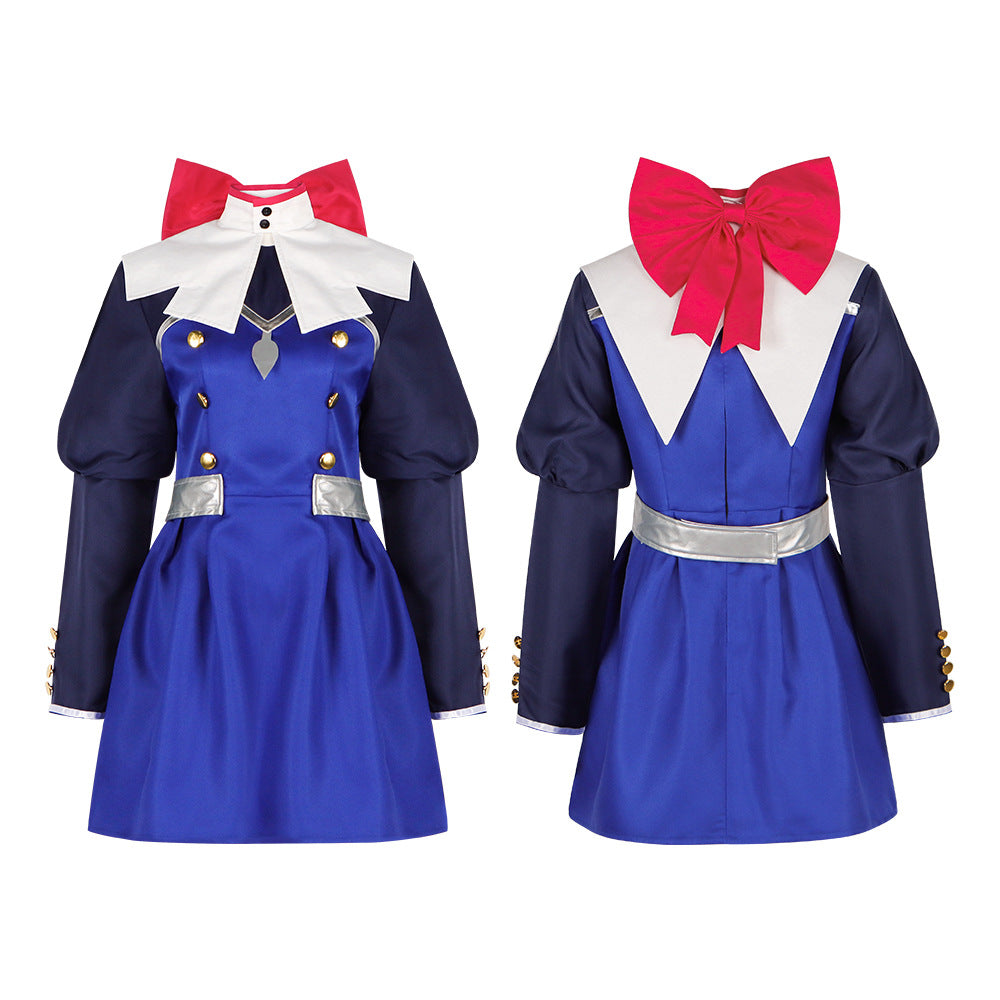 Superhuman Fantasy Magical Girl Hoshino Teruko Cosplay Costume Anime Role-Playing Sailor Dress - Halloweez