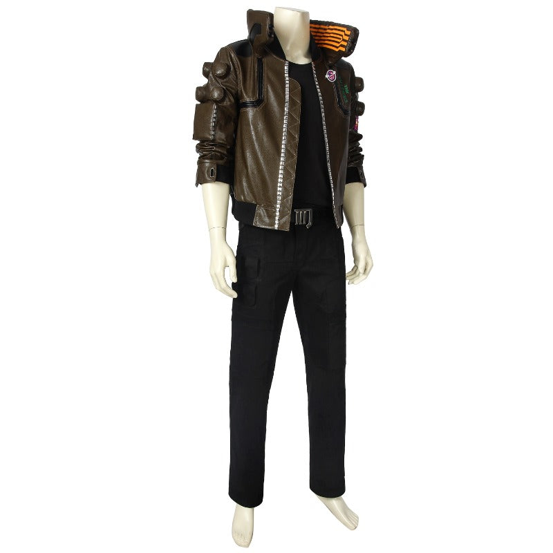 Halloweez Cyberpunk 2077 Inspired Male Cosplay Jacket for Ultimate Roleplay Experience