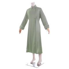 Authentic Medieval Priest Robe - Long Sleeve Vintage Stand Collar Costume by Halloweez