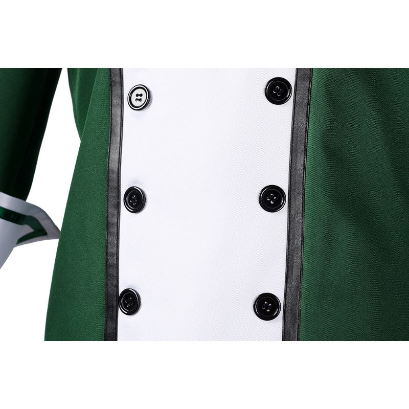 Halloweez NRC Chef Silver Cosplay Costume Set - Customized for Your Perfect Fit