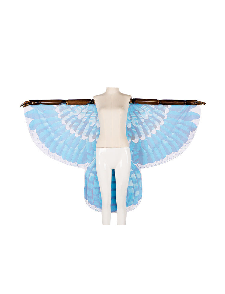 Eagle Wings Cape – Halloween Costume Prop for Adults, Bird-Themed Party & Performance - Halloweez