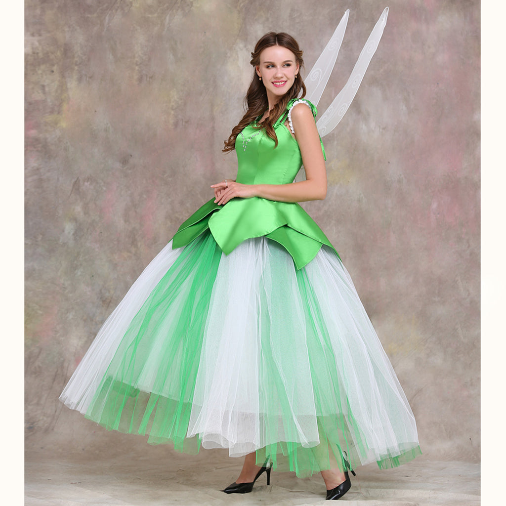 Costume de cosplay de la Fée Clochette pour Halloween | Robe de fée magique pour Halloween et cosplay