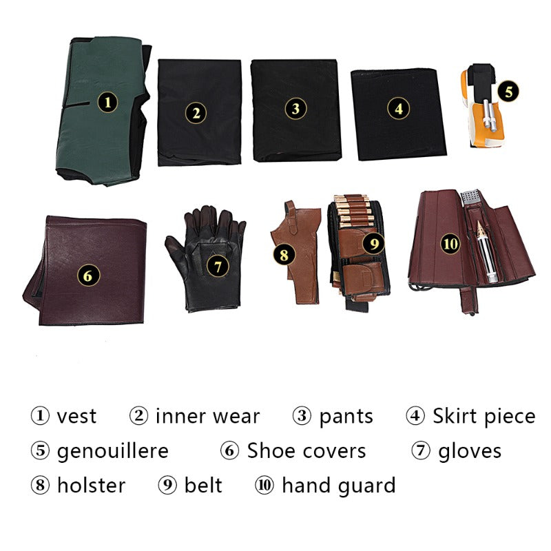 Halloweez Star Wars Boba Fett Full Set Cosplay Costume - Authentic Halloween Outfit for Enthusiasts