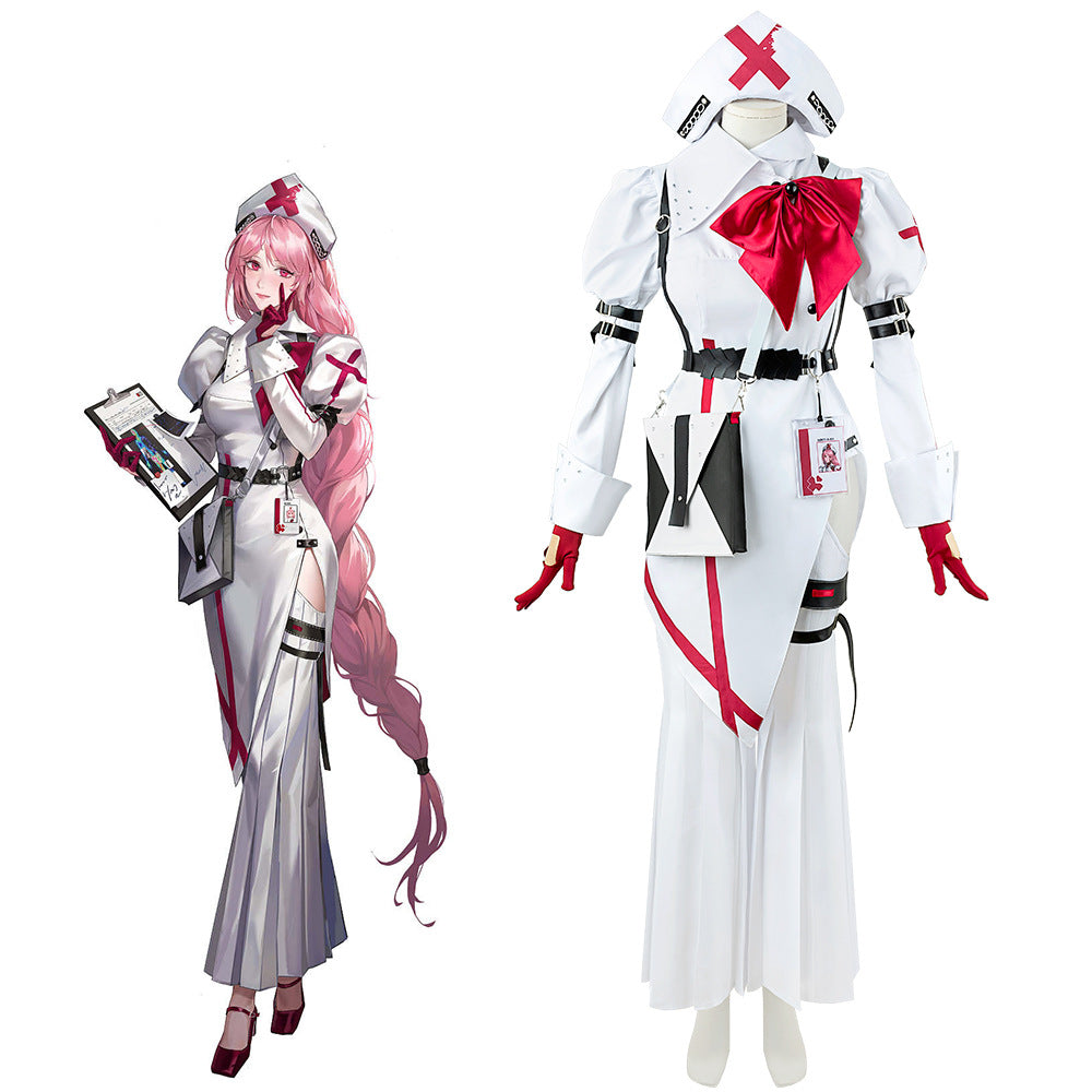 Anne An Anime Nurse Daily Performance Costume Anime Clothing Set - Path to Nowhere Cosplay - Halloweez