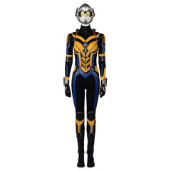 Costume de guêpe d'Halloween d'Ant-Man et la Guêpe : Quantumania - Costume de super-héros pour femme