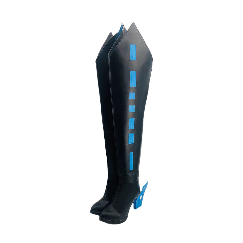 Hatsune Miku Cosplay Shoes for Vocaloid Music Performance - Halloweez