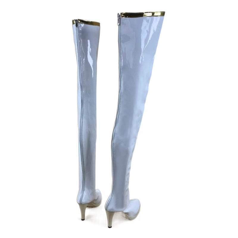 1653 Code Geass: Lelouch of the Rebellion C.C. Britannia Outfit Cosplay Shoes for Anime Conventions - Halloweez