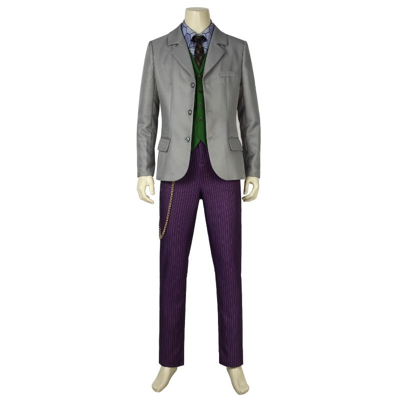 Halloweez Joker Costume - The Dark Knight Inspired Halloween Outfit for Enthusiasts