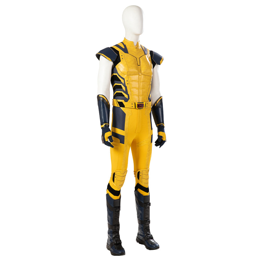 Premium Halloweez Wolverine Cosplay Costume from Deadpool 3 - Authentic Movie Look