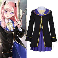 Black Cat and Witch Classroom Witch Spica Cosplay Costume - Magic Academy Uniform 2D C Suit for Anime Fans