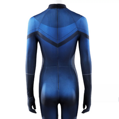 Fantastic Four Invisible Woman Cosplay Bodysuit, Custom‑Made for Halloween & Comic Con