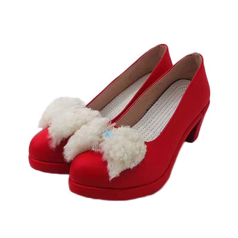 Uma Musume Pretty Derby Baekho Morning Light Cosplay Shoes for Anime Convention - Halloweez