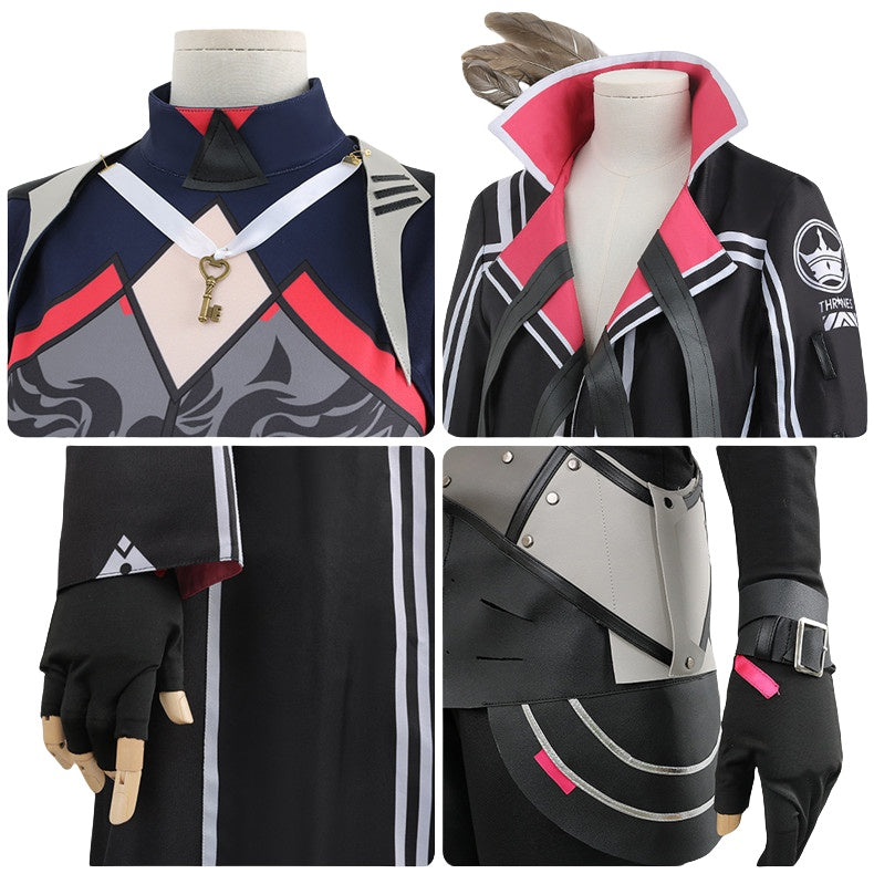 Rainbow vtuber Lauren Iroas Anniversary Anime Cosplay Costume Set - Nijisanji Collection - Halloweez