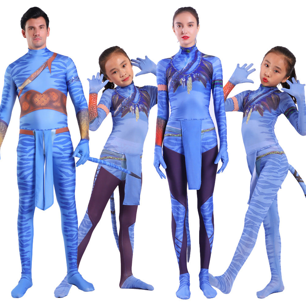 Avatar Na'vi Cosplay Costume for Halloween and Social Performances - Halloweez