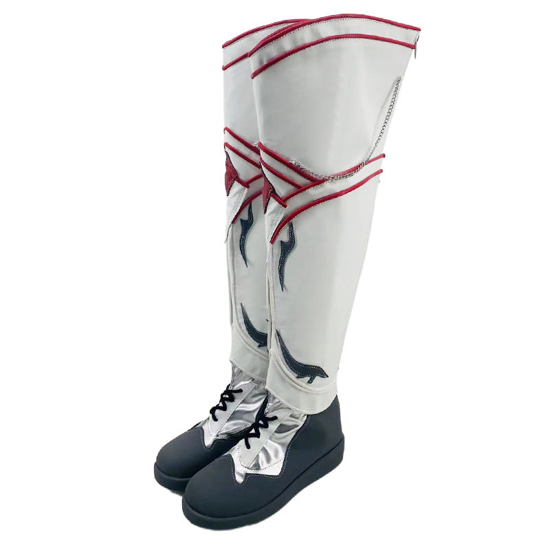 Swordsman Online Zefang Xueluo Cosplay Shoes for 2D Anime Exhibition Performance - Halloweez