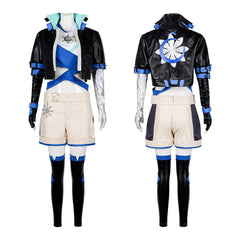 Marvel Contest of Champions Ice Moon Flower Snow Cosplay Costume for Female Stage Performance