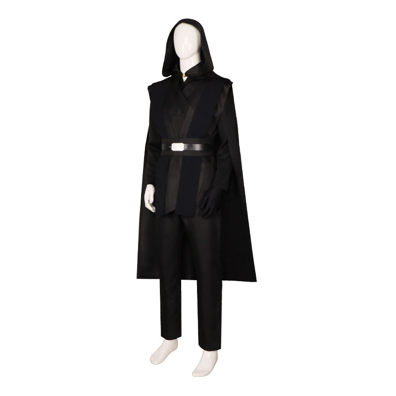 Star Wars Mandalorian Luke Skywalker Jedi Robe Cosplay Costume - Halloweez