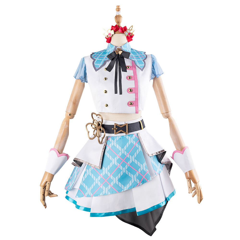 Project Sekai Moremore Jump Momoi Airi Cosplay Costume Anime Dress Set - Halloweez