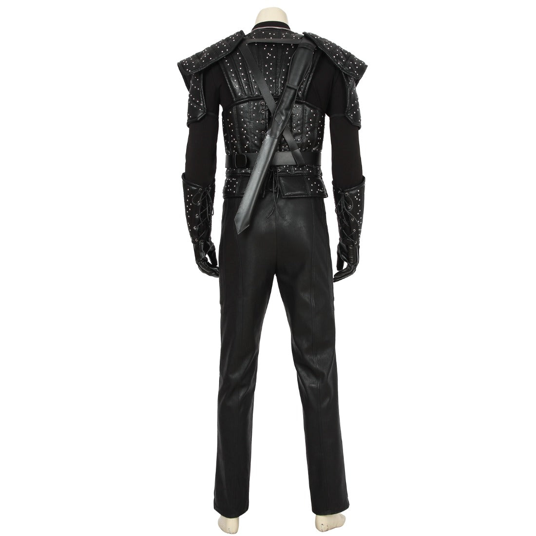 Geralt of Rivia Full Cosplay Costume from The Witcher Monster Hunter Outfit for Men - Halloweez