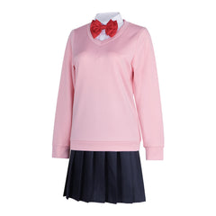 Dandadan Supernatural Armed Cosplay School Uniform Momoka Ayase Cosplay Costume Anime Outfit Hoodie