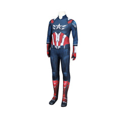 New Captain America Cosplay Costume for Kids - J24017FA-KID - Halloweez