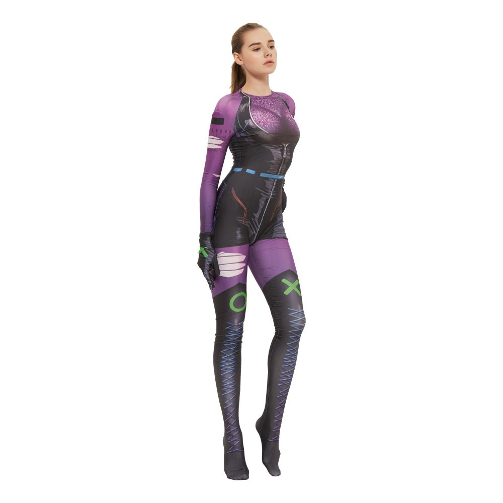 Superhero Cosplay Joker's New Girlfriend Harley Quinn Costume for Anime Performance - Halloweez