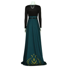 Frozen 2 Anna Coronation Princess Dress, Official Anna Cosplay Costume for Women Girls, Movie Character Outfit - Halloweez