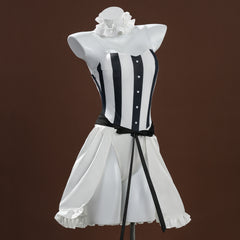 Fate/strange Fake Francesca Prelati Full Cosplay Costume, Complete Anime Outfit for Cosplay Party - Halloweez