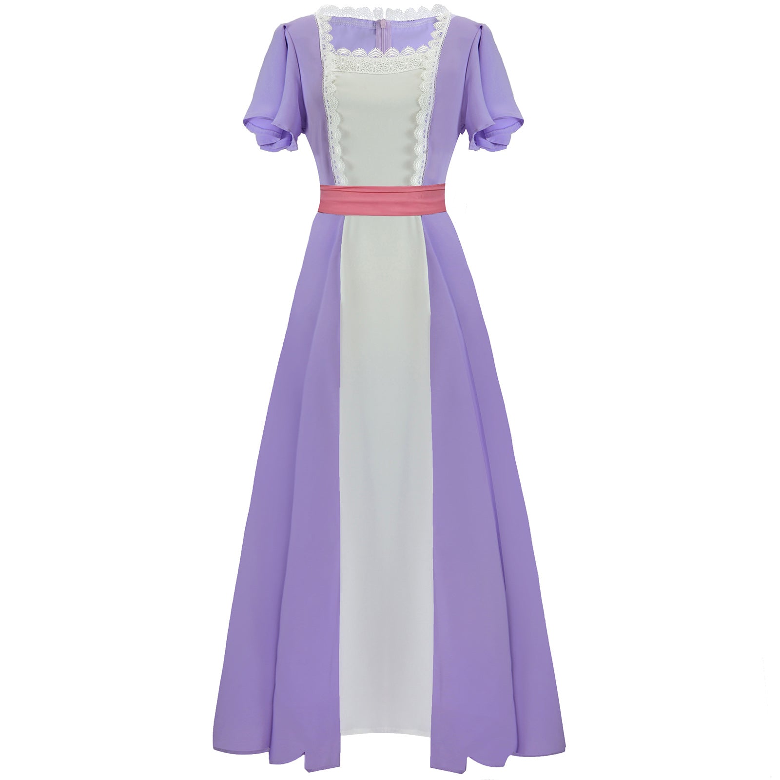 Titanic Rose Same Role Play Dress Bridgerton Evening Gown Regency Dress - Movie Cosplay Costume - Halloweez