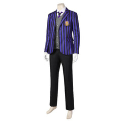 Halloweez Men's Addams Family Xavier Thorpe Ajax Petropolus Cosplay Suit