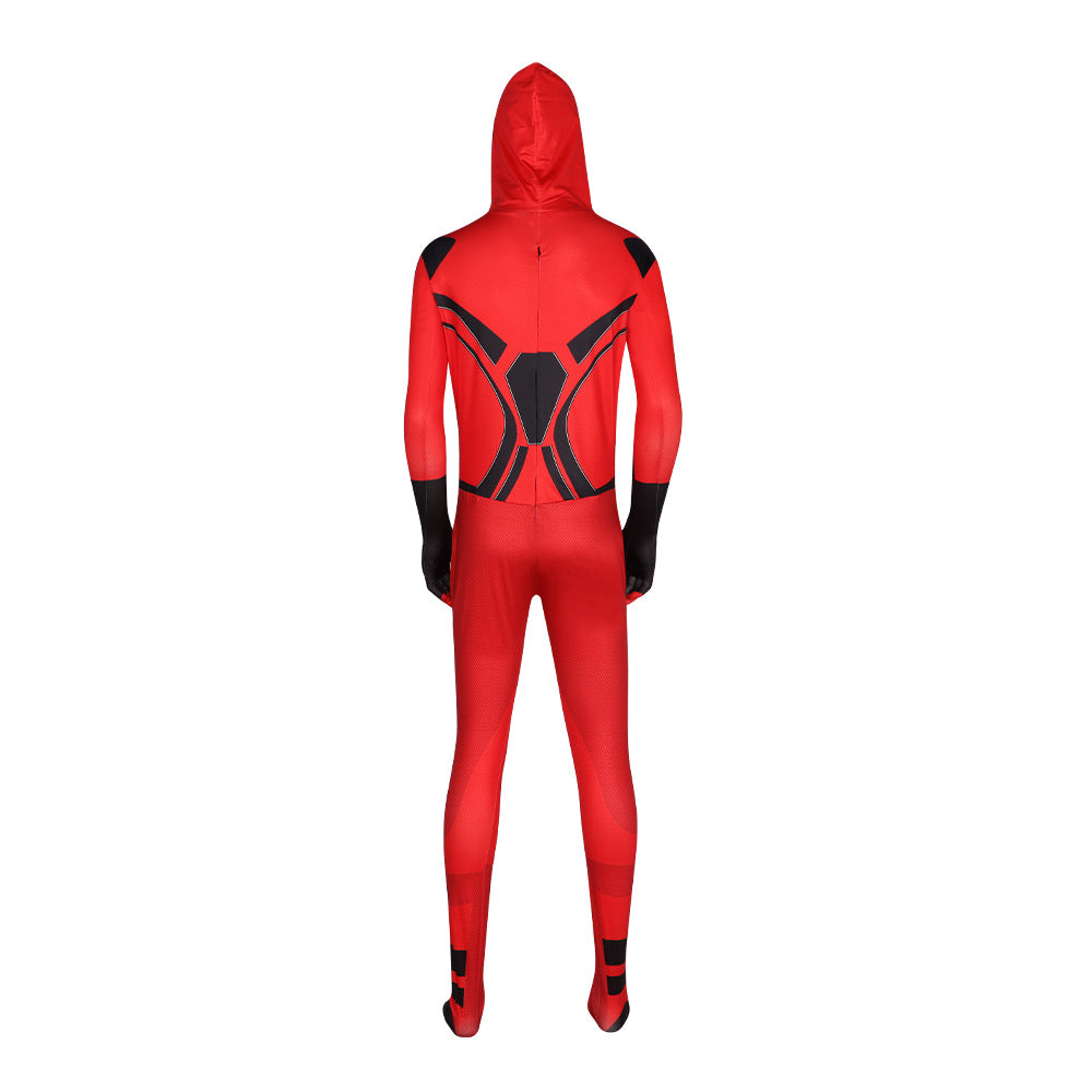 Marvel Spider-Man Cosplay Costume Peter Parker Tight Jumpsuit for Halloween Role Play - Halloweez