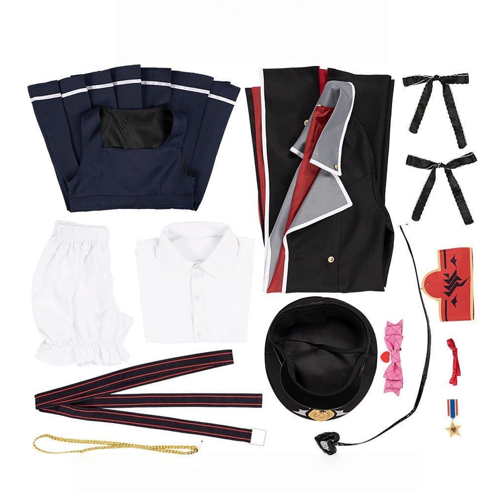 Blue Archive Iburi Anime Cosplay Court Uniform Women's Outfit - Game Costume - Halloweez