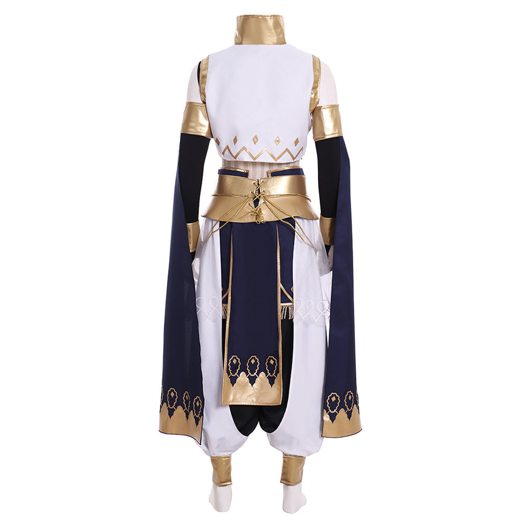 Halloweez Fire Emblem Inspired Indigo Dancer Cosplay Costume for Stage Performances