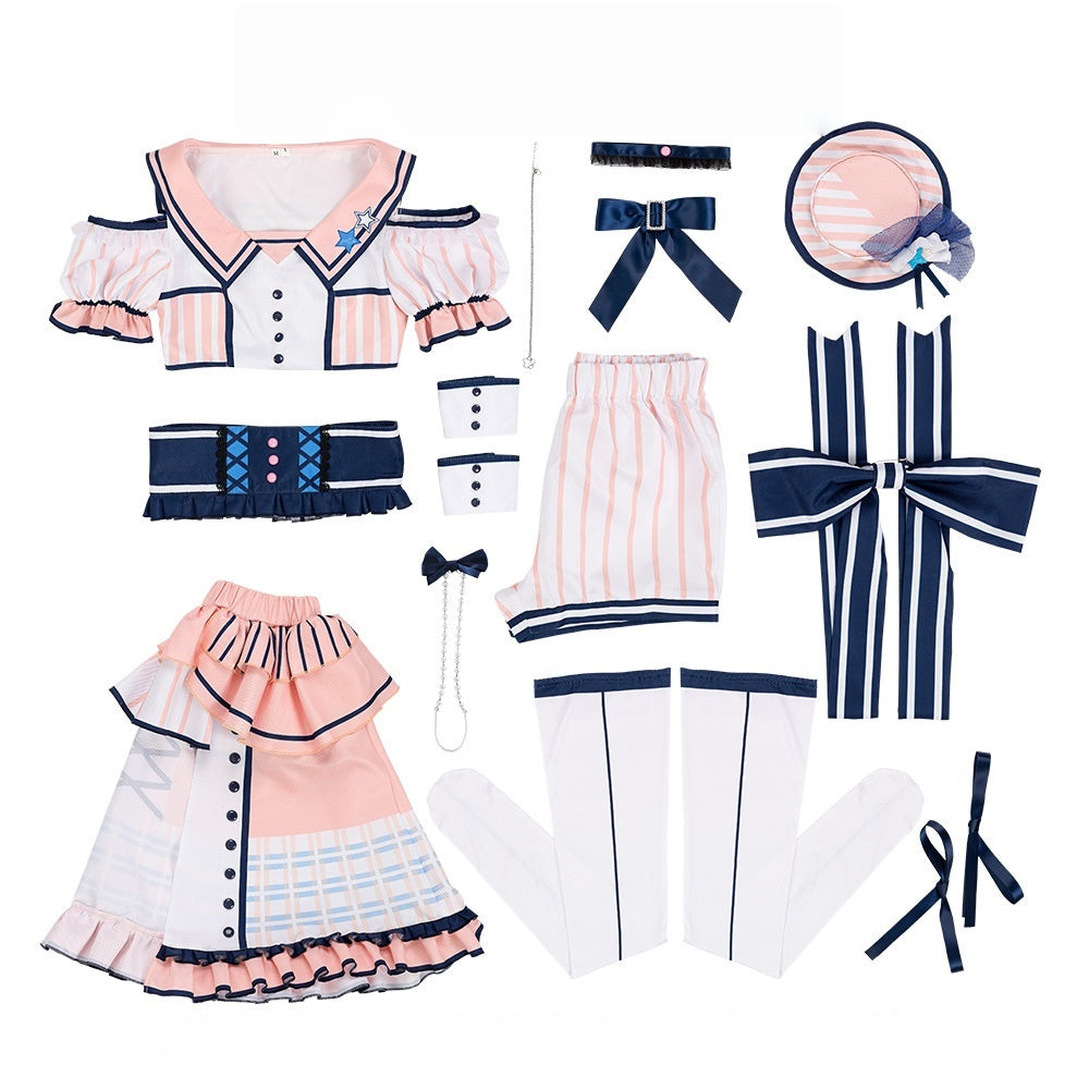 BanG Dream Poppin'Party Kasumi Toyama Cosplay Costume - Authentic Anime Outfit - Halloweez
