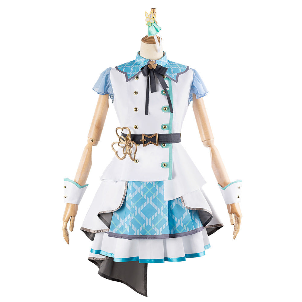 Project Sekai Hinomori Shizuku Moremore Jump Cosplay Costume Anime Dress - Halloweez
