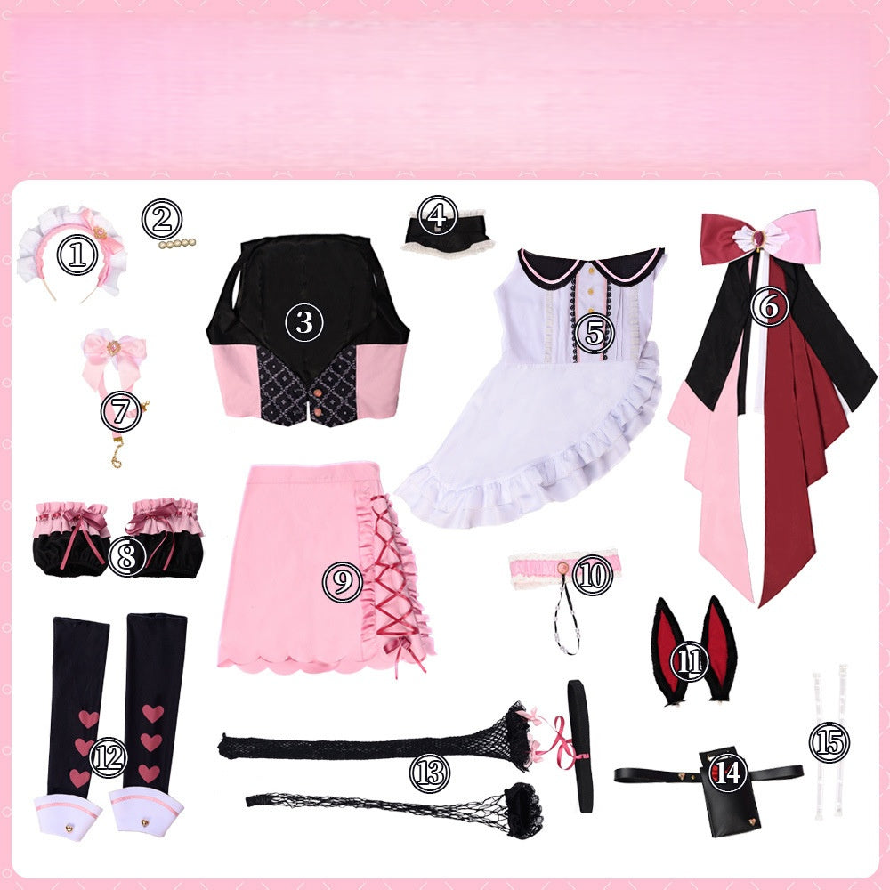 Bangdream Tae Hanazono Cosplay Costume - Anime Game Outfit for Women - Halloweez