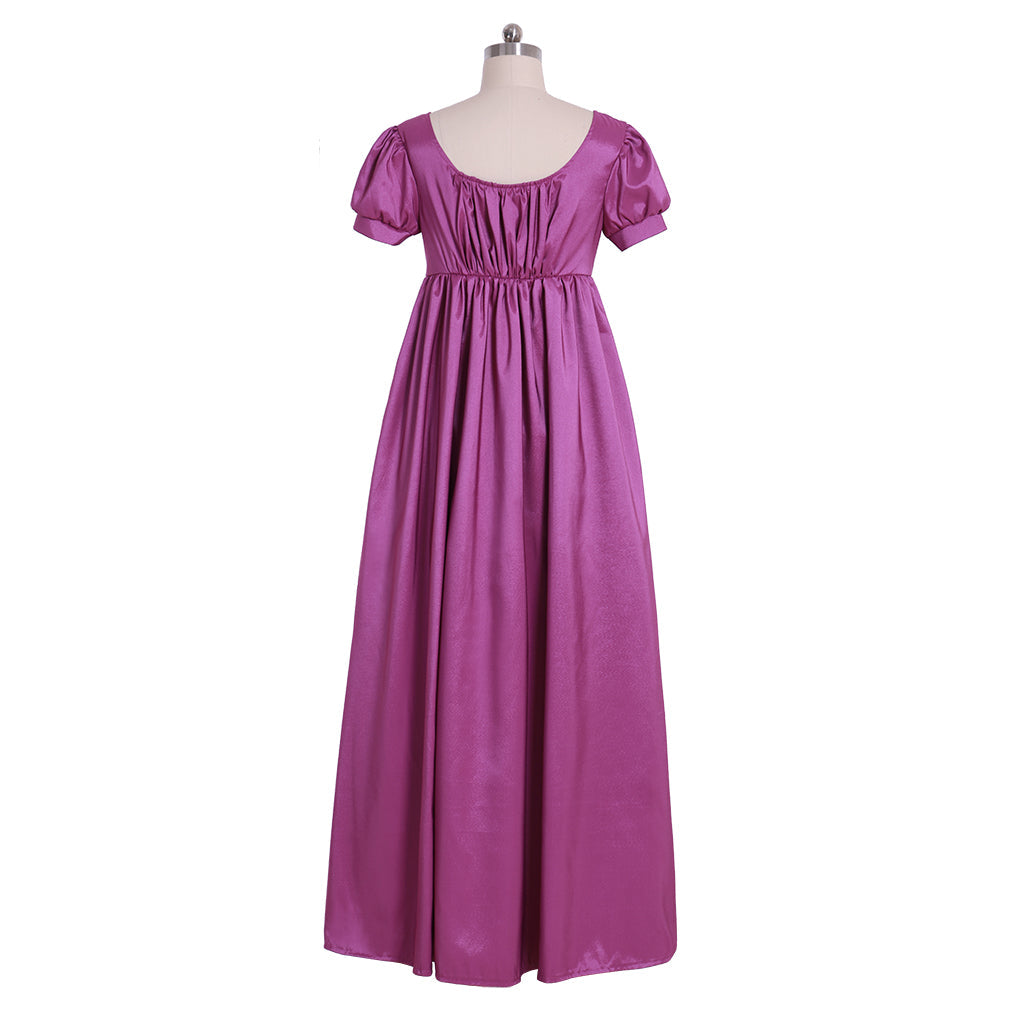 Elegant Halloweez Purple Renaissance Dress for Women - Perfect for Medieval Themed Events