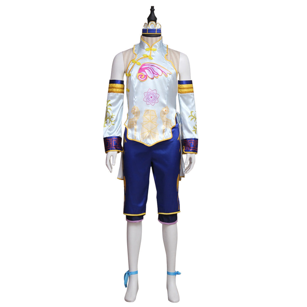 Halloweez Xianghua Cosplay Costume | Soul Calibur Game Cosplay Series | Graceful Warrior Outfit - Halloweez